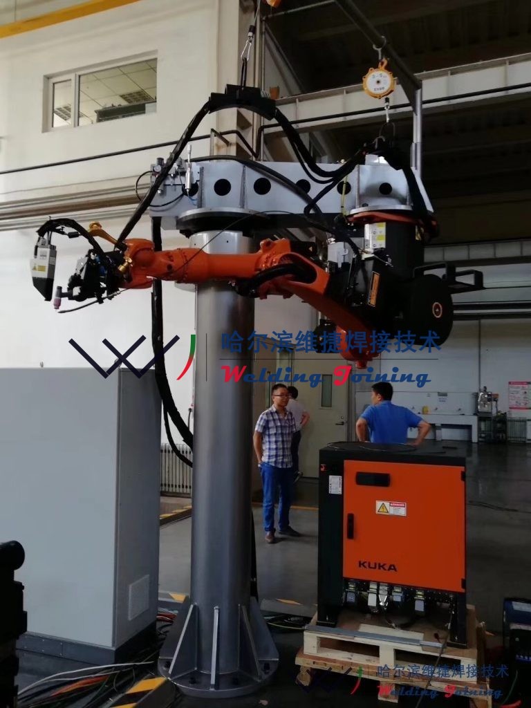 OS激光跟踪系统用于TIG填丝机器人焊接